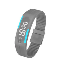 Load image into Gallery viewer, Delicate Hot! New Mens Womens Rubber LED Watch Date Sports Bracelet Digital Wrist Watch DROP SHIPPING J18W30 HY

