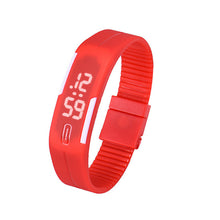Load image into Gallery viewer, Delicate Hot! New Mens Womens Rubber LED Watch Date Sports Bracelet Digital Wrist Watch DROP SHIPPING J18W30 HY
