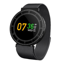 Load image into Gallery viewer, Free Shipping Stainless Steel Touch Screen Smart Watch Sports Fitness Heart Rate Tracker Blood Pressure Smartwatch 80514
