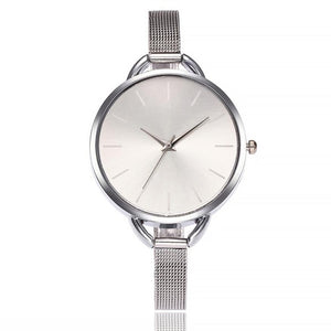 Vansvar  Watches Woman Fashion  Casual  Creative  Quartz  Wristwatches Stainless Steel  Strap Glass Montre Femme  Watch  18MAR28