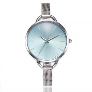 Vansvar  Watches Woman Fashion  Casual  Creative  Quartz  Wristwatches Stainless Steel  Strap Glass Montre Femme  Watch  18MAR28