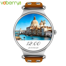 Load image into Gallery viewer, Voberry Android 5.1 OS Smart Watchs Bluetooth Smartwatch 3g gps wifi for iPhone IOS Android Phone Smart Watch Men Heart Rate

