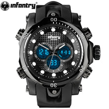 Load image into Gallery viewer, INFANTRY Military Watch Men LED Digital Mens Watches Top Brand Luxury Big Army Pilot Sport Fashion Clock Relogio Masculino 2018
