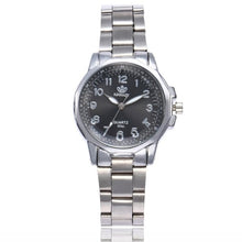 Load image into Gallery viewer, Women Fashion Stainless Steel Band Analog Quartz Round Wrist Watch Watches women's watches famous brand clock women 2018
