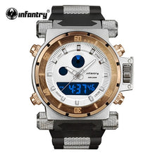 Load image into Gallery viewer, INFANTRY Mens Watches Top Brand Luxury Analog Digital Watch Men Army Military Watch for Men Big Tactical Sport Relogio Masculino
