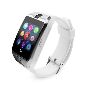 Cawono Q18 Bluetooth Smartwatch Fitness Tracker Smart Watch Passometer for iPhone Xiaomi Huawei Android Smartphone PK DZ09 GT08
