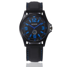 Load image into Gallery viewer, Men Fashion Silicone strap Sport Cool Quartz Hours Wrist Analog Watch Silicone men's watches analog quartz Men's Wrist Watch
