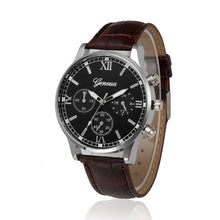 Load image into Gallery viewer, GEMIXI 2018 fashion Retro Design Leather Band Analog Alloy Quartz Wrist Watch  men watch gift clock Relojes para hombredignity
