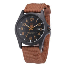 Load image into Gallery viewer, XINEW Band Hot Sell Outdoor Mens Date Stainless Steel Military Sports Analog Quartz Army Wrist Watch Dropshipping 0803