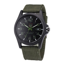 Load image into Gallery viewer, XINEW Band Hot Sell Outdoor Mens Date Stainless Steel Military Sports Analog Quartz Army Wrist Watch Dropshipping 0803