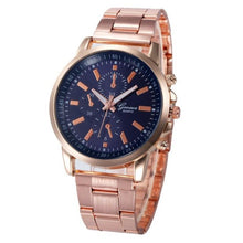 Load image into Gallery viewer, Quartz Wristwatch  Reloj Mujer   Luxury Fashion Hour Watch Rose Gold  Stainless Steel Sport   Clock Women Watches 18APR26
