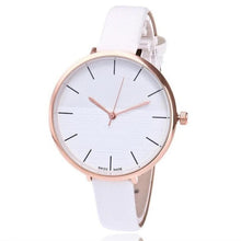 Load image into Gallery viewer, Quartz Watch Women Fashion Casual  Round Case Glass  Wristwatches Leather Band 2018  Casual  Montre femme Watch  18FEB3
