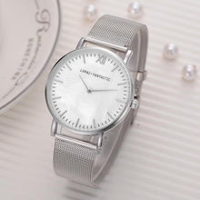 Load image into Gallery viewer, Lvpai  Quartz Wristwatches Woman's Watch  Stainless Steel  Belt  Watch Montre Femme Fashion 2018 Silver Mesh Watches Women J20
