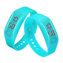 Load image into Gallery viewer, Delicate  Mens Womens New Fashion Designer Silicone LED Watch Date Sports Bracelet Digital Wrist Watch DROP SHIPPING J18W30 HY
