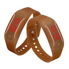 Load image into Gallery viewer, Delicate  Mens Womens New Fashion Designer Silicone LED Watch Date Sports Bracelet Digital Wrist Watch DROP SHIPPING J18W30 HY
