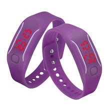 Load image into Gallery viewer, Delicate  Mens Womens New Fashion Designer Silicone LED Watch Date Sports Bracelet Digital Wrist Watch DROP SHIPPING J18W30 HY
