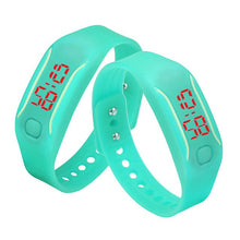 Load image into Gallery viewer, Delicate  Mens Womens New Fashion Designer Silicone LED Watch Date Sports Bracelet Digital Wrist Watch DROP SHIPPING J18W30 HY
