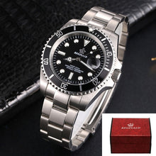 Load image into Gallery viewer, Luxury Reginald Watch Men Rotatable Bezel GMT Sapphire Glass Date Stainless Steel Women Mens Sport Quartz Watches Reloj Hombre
