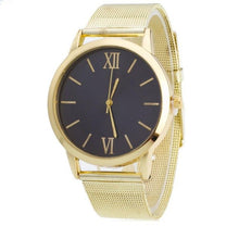 Load image into Gallery viewer, Women Watches Ladies Silver Stainless Steel Mesh Band  Wristwatches Fashion Luxury     Clock  Woman Quartz   Watch   18MAY17
