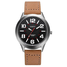 Load image into Gallery viewer, Male Fashion Pattern Quartz Watch Leather Strap Belt Watches men's wrist watches luxury design quartz watch men Hours
