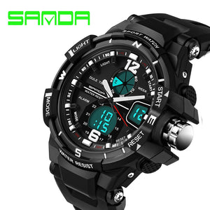 SANDA 289 G Style Men's Watches Top Brand Luxury Military Sport Watch Men S Shock Resist reloj hombre relogio masculino
