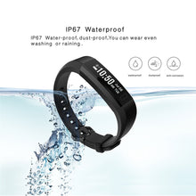 Load image into Gallery viewer, Smartwatch Waterproof Fitness Bracelet Pressure OLED Smart Bracelet Heart Rate Pedometer Sedentary Fitness Tracker Call SMS HW
