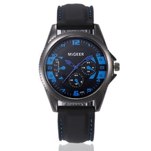 Load image into Gallery viewer, Men Fashion Silicone strap Sport Cool Quartz Hours Wrist Analog Watch men&#39;s watches analog quartz male watches luxury Silicone