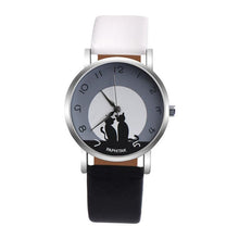 Load image into Gallery viewer, OTOKY Women Watches Cute Cat Faux Leather Strap Relojes mujeres Analog Quartz Watch relogios Wristwatches Dropshipping Feb09