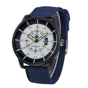 Military Mens Quartz Army Watch Black Dial Date Luxury Sport Wrist Watch 80619