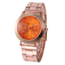 Load image into Gallery viewer, Hot sale Luxury Quartz Bracelet Watch Womens Stainless Steel Strap Dress Wristwatch Casual Unisex Watches

