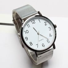 Load image into Gallery viewer, Men's Watches  Unisex Simple Business Quartz Wristwatch  Stainless Steel Fashion  reloj hombre Watch Men Clock 18OCT19
