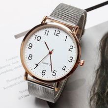 Load image into Gallery viewer, Men's Watches  Unisex Simple Business Quartz Wristwatch  Stainless Steel Fashion  reloj hombre Watch Men Clock 18OCT19
