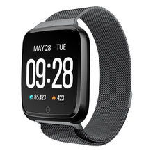 Load image into Gallery viewer, Y7 Smart Bracelet Wrist Watch Metal Heartrate Tracker Waterproof IP67 Wristband Smart Watch Sport
