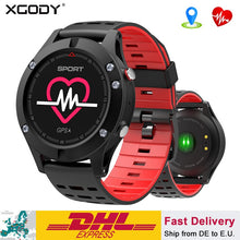 Load image into Gallery viewer, XGODY F5 Sport Smart Watch Heart Rate Monitor Outdoor Bluetooth GPS Digital Men Pedometer Waterproof SmartWatch For IOS Android
