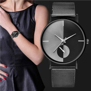 2018 Fashion Women Watches Personality Romantic Rose Gold Wrist Watch Stainless Steel Ladies Clock montre femme reloj mujer