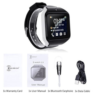 XGODY S2.0 Bluetooth Smart Watch Phone Call Smartwatch SIM TF Card 0.3MP Camera Men Women Wearable Devices for IOS Android