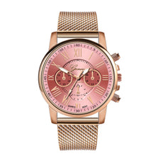 Load image into Gallery viewer, Aocad Dropshipping Stainless mickey mouse watches Women Ladies clock Leather Geneva Quartz Wristwatches girl gift Kids Children
