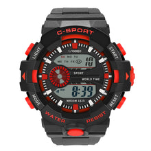 Load image into Gallery viewer, Mens Watches Top Brand Luxury Military Watches LED Digital analog Quartz Watch Men Sports Watches Waterproof Relogio Masculino