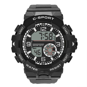 Mens Watches Top Brand Luxury Military Watches LED Digital analog Quartz Watch Men Sports Watches Waterproof Relogio Masculino
