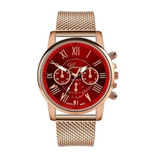 2019 Luxury Brand lady Crystal Watch Women Dress Watch Fashion Rose Gold Quartz Watches Female Stainless Steel Wristwatches