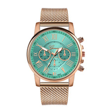 Load image into Gallery viewer, 2019 Luxury Brand lady Crystal Watch Women Dress Watch Fashion Rose Gold Quartz Watches Female Stainless Steel Wristwatches