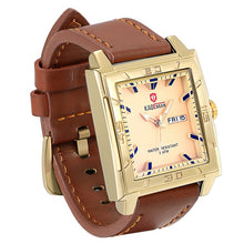 Load image into Gallery viewer, LANCARDO Men Watches 2018 Top Selling Fashion Male Clock Gold Square Quartz Watch Men Business Wristwatch Saat Erkekler Relogio
