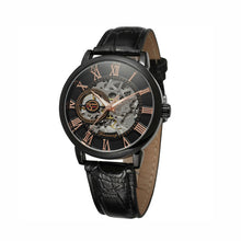 Load image into Gallery viewer, Mens Watches Top Brand Luxury Mechanical Watch Splendid 3D Hollow Engraving Case Skeleton Dial Sport Watches Relogio Masculino
