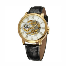 Load image into Gallery viewer, Mens Watches Top Brand Luxury Mechanical Watch Splendid 3D Hollow Engraving Case Skeleton Dial Sport Watches Relogio Masculino

