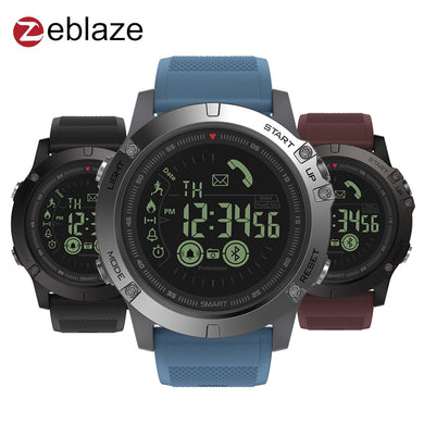 Zeblaze VIBE 3 GMT Two Places All-day Activity Record Sport 33 Month Long Standby Information Reminder Smartwatch Smart Watch