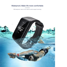 Load image into Gallery viewer, HIPERDEAL Fitness Bracelet Heart Rate Monitor Itness Blood Pressure Oxygen Heart Rate Monitor Smart Watch Band Bracelet HW