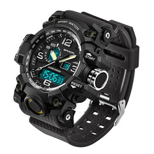 Load image into Gallery viewer, SANDA 742 Sports Men's Watches G style Waterproof LED Quartz Sport  Military Watch S Shock Male Clock relogios masculino 2019
