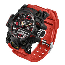 Load image into Gallery viewer, SANDA 742 Sports Men's Watches G style Waterproof LED Quartz Sport  Military Watch S Shock Male Clock relogios masculino 2019
