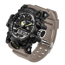 Load image into Gallery viewer, SANDA 742 Sports Men's Watches G style Waterproof LED Quartz Sport  Military Watch S Shock Male Clock relogios masculino 2019
