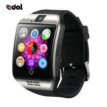 Load image into Gallery viewer, US Shipping Q18 Smart watch with Touch Screen camera TF card Bluetooth smartwatch for Android IOS Phone